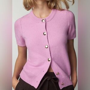 Anthropologie Maeve Crew Neck Cardigan